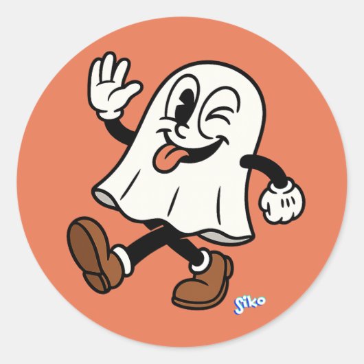 Sticker Rond Hanté (Devant)