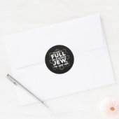 Sticker Rond Hanukkah Pas Juif De Sang Pur Juif Chanukah (Enveloppe)