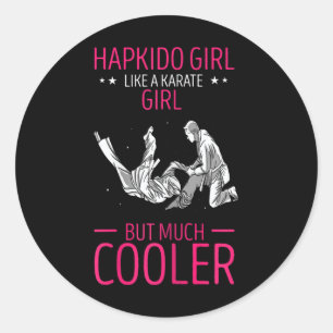 Sticker Rond Hapkido Arts Martiaux Coréens Hapkido Jette Comme