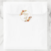 Sticker Rond Happy (Sac)