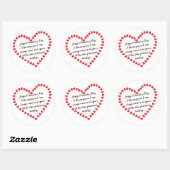 Sticker Rond Happy Funny Valentines Day cadeau citations sarcas (Feuille)