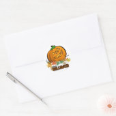 Sticker Rond Happy Halloween (Enveloppe)