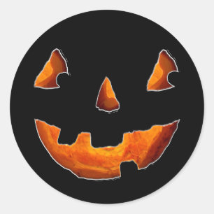Sticker Rond Happy Halloween