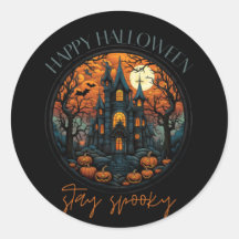 Happy Halloween, rester éffrayant, castel