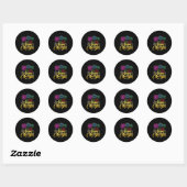 Sticker Rond Happy New Year 2026 New Years Eve Party Countdown  (Feuille)
