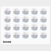 Sticker Rond Happy Paws Balm Round (Feuille)