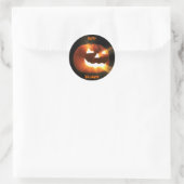 Sticker Rond HappyHalloween (Sac)