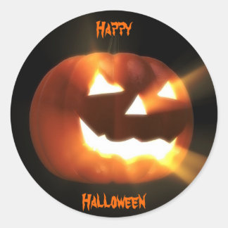 Sticker Rond HappyHalloween