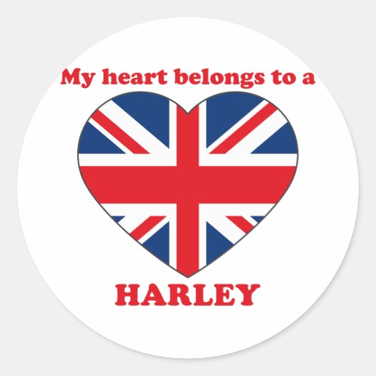 Sticker Rond Harley (Devant)
