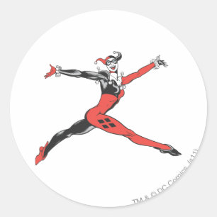 Sticker Rond Harley Quinn 3