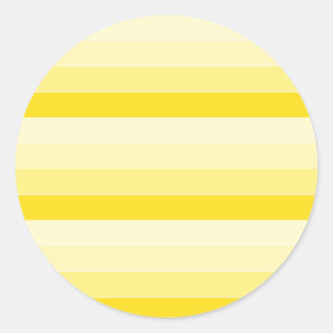 Sticker Rond Harmonie de palette de couleurs jaunes élégante mo