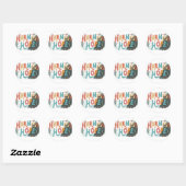 Sticker Rond Harnais Hope (Feuille)