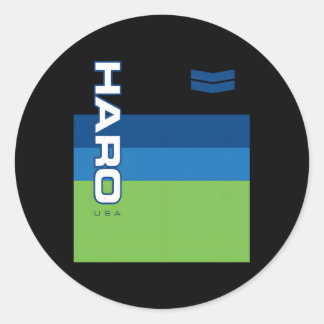 Sticker Rond Haro Bmx Jersey