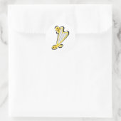 Sticker Rond harpe (Sac)