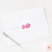 Sticker Rond Harris 2020 Pink Pride (Enveloppe)