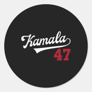 Sticker Rond Harris 47 The President Usa America 2024 Election