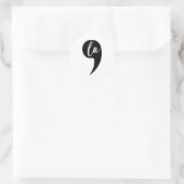 Sticker Rond Harris Drôle Graphique De L'Élection Présidentiell (Sac)