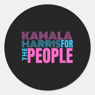 Sticker Rond Harris For The People Women&#' ; s