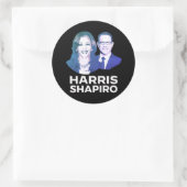 STICKER ROND HARRIS SHAPIRO (Sac)