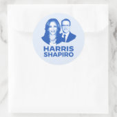 STICKER ROND HARRIS SHAPIRO (Sac)