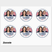 STICKER ROND HARRIS SHAPIRO 2024 (Feuille)