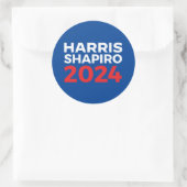 STICKER ROND HARRIS SHAPIRO 2024 (Sac)
