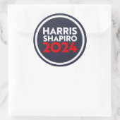 STICKER ROND HARRIS SHAPIRO 2024 (Sac)