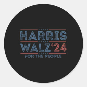Sticker Rond Harris Wheimer 2024 Funny Cat Election Kamala Harr