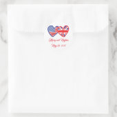Sticker Rond Harry et Meghan (Sac)