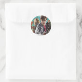 Sticker Rond Harry, Hermione et Ron 1 (Sac)