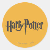 Sticker Rond Harry Potter 2 (Devant)