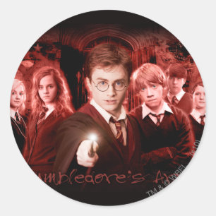 Sticker Rond HARRY POTTER AND THE ORDER OF THE PHOENIX™ Red