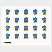 Sticker Rond Harry Potter| Armoiries de Ravenclaw (Feuille)