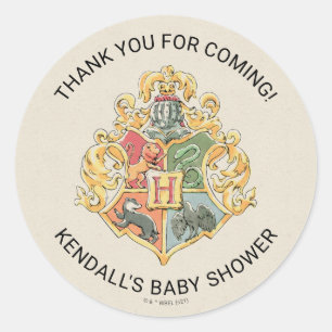 Sticker Rond Harry Potter Baby shower Merci