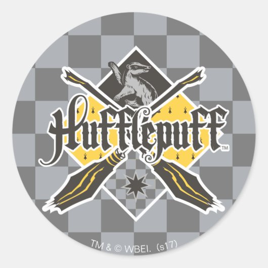 Sticker Rond Harry Potter | Gryffindor Blason QUIDDITCH™ (Devant)