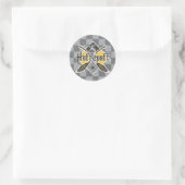 Sticker Rond Harry Potter | Gryffindor QUIDDITCH™ Crest (Sac)