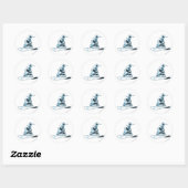 Sticker Rond Harry Potter Spell| Casquette de tri (Feuille)