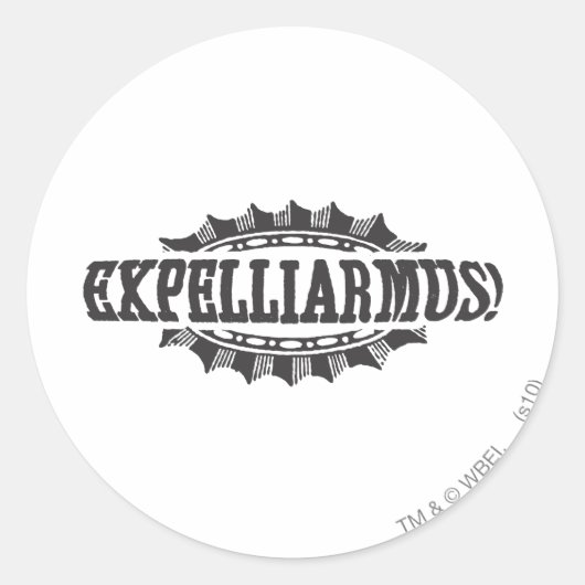 Sticker Rond Harry Potter Spell| Expelliarmus ! (Devant)