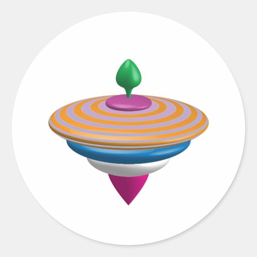 Sticker Rond Haut (Devant)