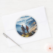 Sticker Rond Haut (Enveloppe)