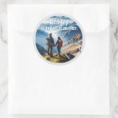 Sticker Rond Haut (Sac)
