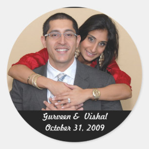 Sticker Rond Haut, Gurveen & Vishal31 octobre 2009