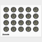 Sticker Rond Haut-parleur (Feuille)