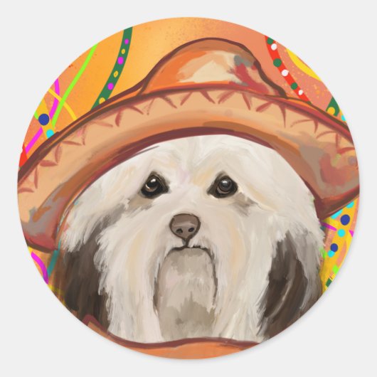 STICKER ROND HAVANAIS (Devant)