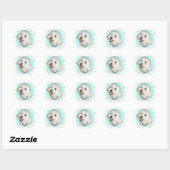 Sticker Rond Havanais Heureux (Feuille)