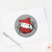 Sticker Rond Hawaii (Enveloppe)