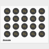 Sticker Rond Hawaii Strong (Feuille)
