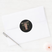 Sticker Rond Hawaii Tiki (Enveloppe)