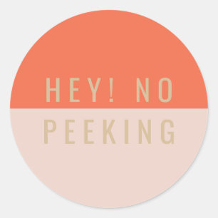 Sticker Rond Hé ! Pas de péage