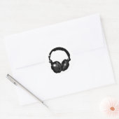 Sticker Rond Headphone (Enveloppe)